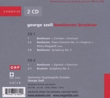 George Szell dirigiert Beethoven &amp; Bruckner, 2 CDs