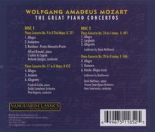 Wolfgang Amadeus Mozart (1756-1791): Klavierkonzerte Nr.9,17,20,24, 2 CDs