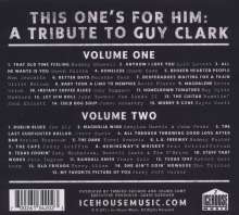 This One's For Him: Tribute To Guy Clark, 2 CDs