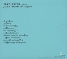 John Zorn &amp; Fred Frith: 50th Birthday Vol. 5: Live 2003, CD