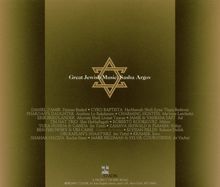 Sasha Argov: Great Jewish Music, CD