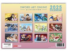 Wandkalender - Sword Art Online - Alicization - War of Underworld - 2025, Kalender