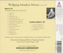 Wolfgang Amadeus Mozart (1756-1791): Messe KV 427 c-moll "Große Messe", CD