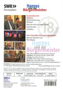 Hannes und der Bürgermeister 18, DVD