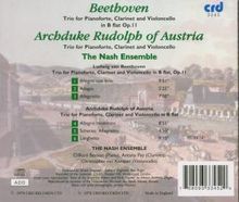 Rudolf Erzherzog von Österreich (1788-1831): Trio B-Dur für Klavier,Klarinette &amp; Cello, CD