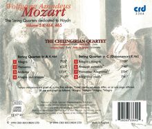 Wolfgang Amadeus Mozart (1756-1791): Streichquartette Nr.18 &amp; 19, CD