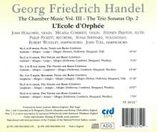 Georg Friedrich Händel (1685-1759): Kammermusik Vol.3, CD