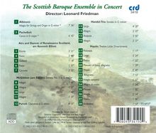 The Scottish Baroque Ensemble, CD