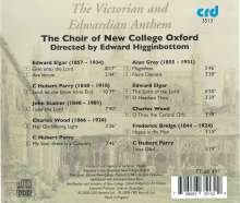 Oxford New College Choir - Victorian &amp; Edwardian Anthems, CD