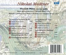 Nikolai Medtner (1880-1951): Klavierquintett op.posth., CD