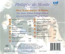 Philippe de Monte (1521-1603): Missa "Si ambulavero", CD
