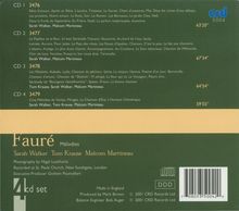 Gabriel Faure (1845-1924): Lieder (Ges.-Aufn.), 4 CDs