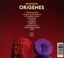 Sotomayor: Origenes, CD