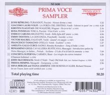 Nimbus Prima Voce Sampler, CD