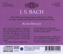 Johann Sebastian Bach (1685-1750): Sämtliche Orgelwerke (MP3-Format), 8 MP3-CDs