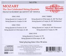 Wolfgang Amadeus Mozart (1756-1791): Streichquartette Nr.14-23, 5 CDs