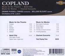 Aaron Copland (1900-1990): Klarinettenkonzert, CD