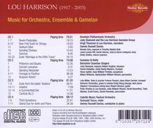 Lou Harrison (1917-2003): Musik für Orchester,Ensemble,Gamelan, 4 CDs