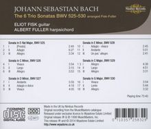 Johann Sebastian Bach (1685-1750): Triosonaten BWV 525-530 (für Gitarre &amp; Cembalo), CD