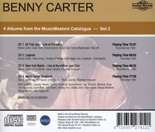 Benny Carter (1907-2003): 4 Albums From The Music Masters Catalogue, 4 CDs