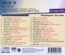 Hits Of '59, CD