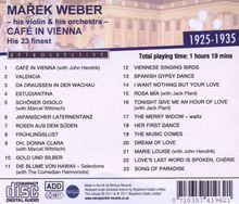 Marek Weber: Cafe In Vienna - His 23 Finest 1925-1935, CD