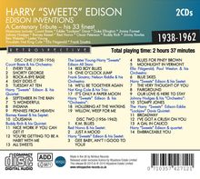 Harry 'Sweets' Edison (1915-1999): Edison Inventions, 2 CDs