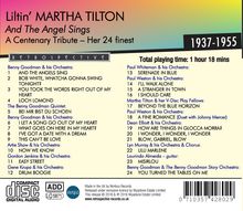 Martha Tilton: And The Angel Sings, CD