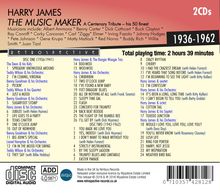 Harry James (1916-1983): The Music Maker, 2 CDs