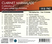 Jazz Sampler: Clarinet Marmalade: 24 Great Jazz Clarinettists, CD