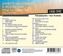 Jeanette MacDonald &amp; Nelson Eddy: When I'm Calling You, CD