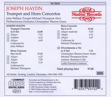 Joseph Haydn (1732-1809): Hornkonzerte Nr.1 &amp; 2, CD