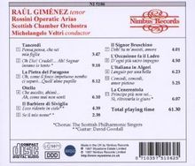 Raul Gimenez singt Rossini-Arien, CD