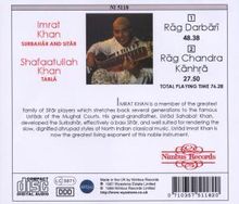 Imrat Khan: Rag Darbari / Rag Chandra Kanhra, CD