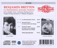 Benjamin Britten (1913-1976): Les Illuminations op.18, CD