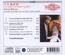 Johann Sebastian Bach (1685-1750): Orgelwerke Vol.1, CD