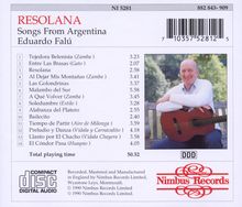 Eduardo Falu (1923-2013): Resolana, CD