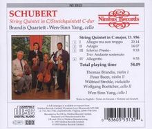 Franz Schubert (1797-1828): Streichquintett D.956, CD