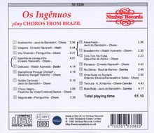 Os Ingenuos: Choros From Brazil, CD