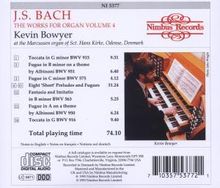 Johann Sebastian Bach (1685-1750): Orgelwerke Vol.4, CD