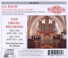 Johann Sebastian Bach (1685-1750): Orgelwerke Vol.7, 2 CDs