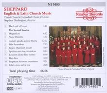 John Sheppard (1515-1560): Geistliche Musik, CD