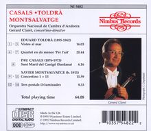 Xavier Montsalvatge (1912-2002): Concertino "1+13", CD