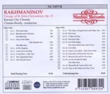 Sergej Rachmaninoff (1873-1943): Liturgie des Hl.Joh.Chrysostomus op.31, 2 CDs