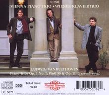 Ludwig van Beethoven (1770-1827): Klaviertrios Nr.1,4,8, CD