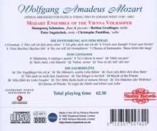Wolfgang Amadeus Mozart (1756-1791): Operntranskriptionen für Flöte &amp; Streichtrio, CD