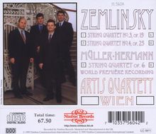 Alexander von Zemlinsky (1871-1942): Streichquartette Nr.3 &amp; 4, CD