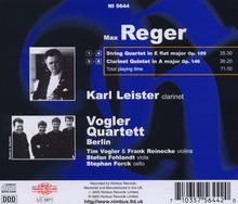 Max Reger (1873-1916): Klarinettenquintett op.146, CD