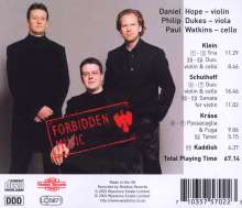 Daniel Hope,Philip Dukes,Paul Watkins - Verbotene Musik, CD
