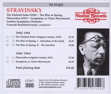Igor Strawinsky (1882-1971): Petruschka, 2 CDs